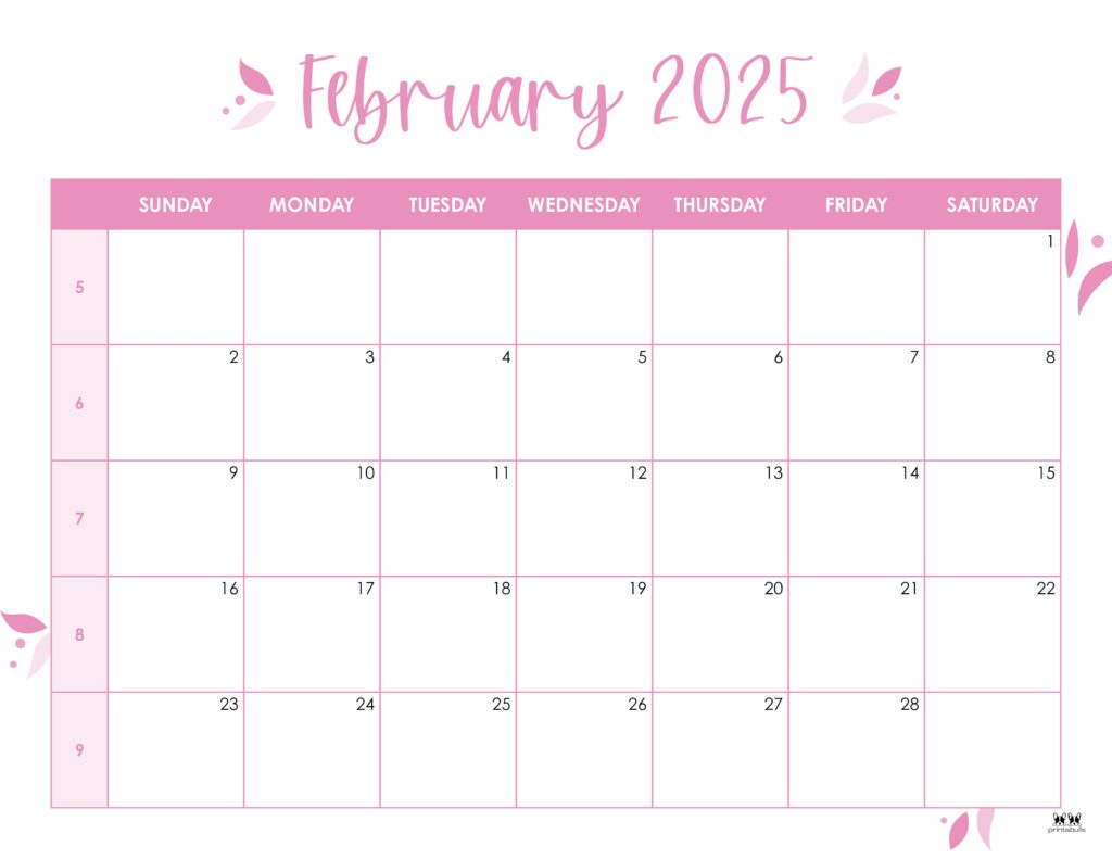Cant find a good printable February 2025 calendar？ Try these methods!