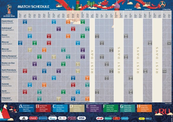 Is the official russia 2018 world cup schedule easy to find now？ (Get the verified FIFA dates immediately!)