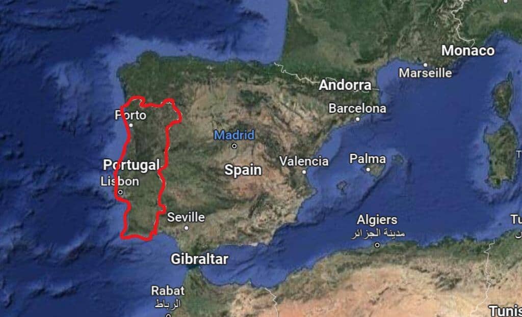 How to read the map of Portugal and Spain? Here are some tips!