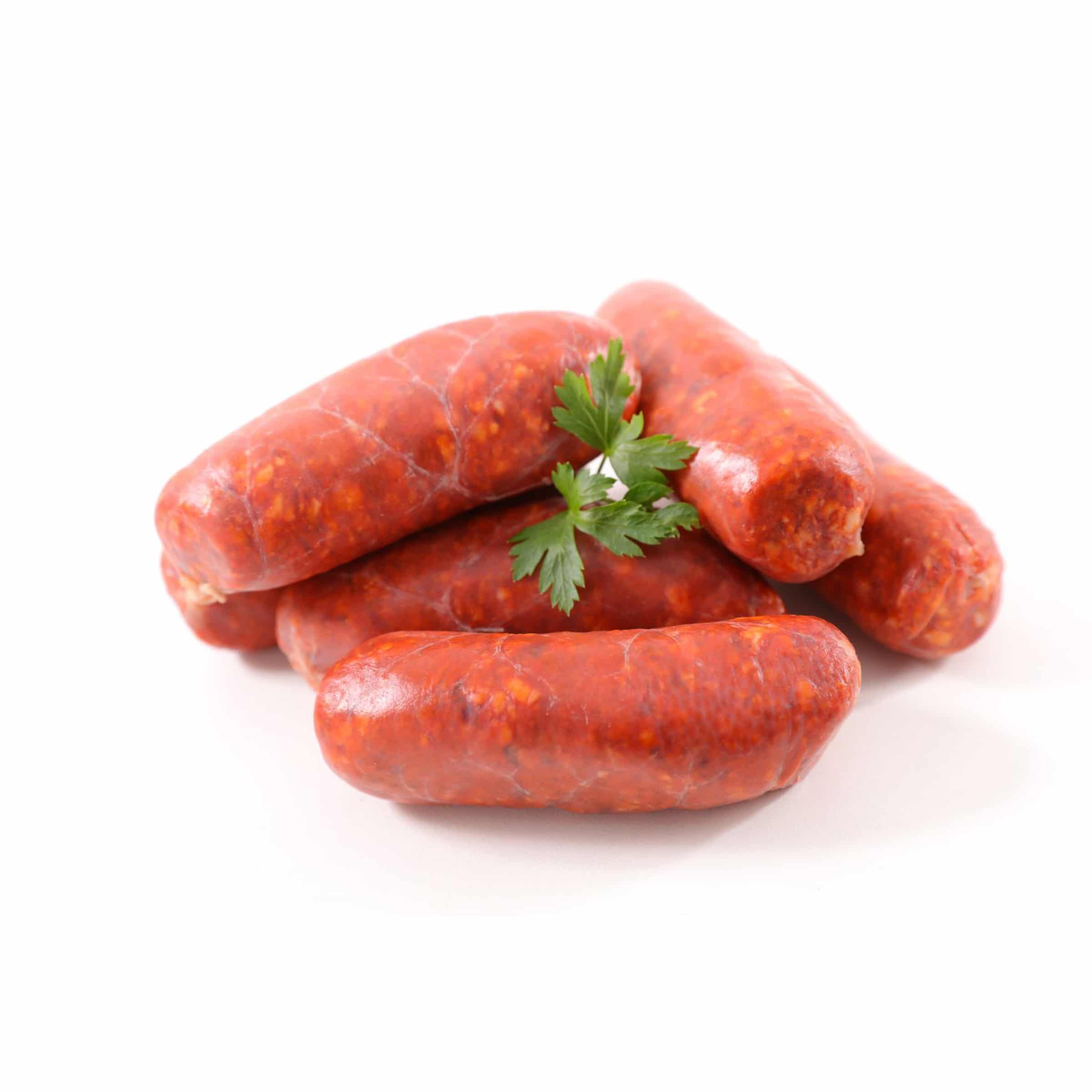 uncooked chorizo：raw chorizo