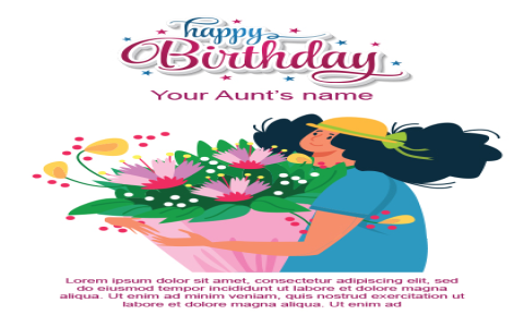 tribute from niece to late aunt