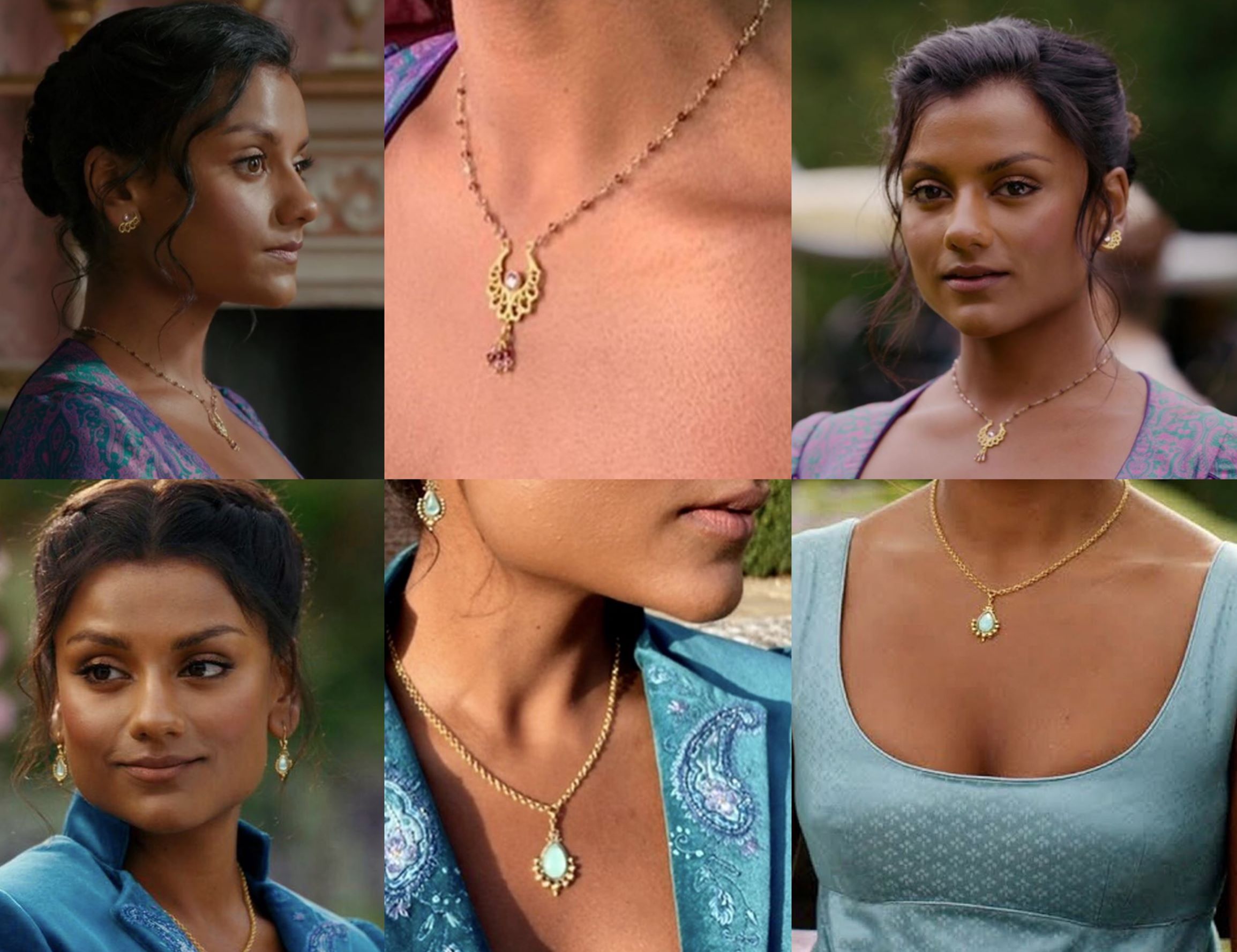 bridgerton jewelry sharma:sharma's exquisite bridgerton jewels