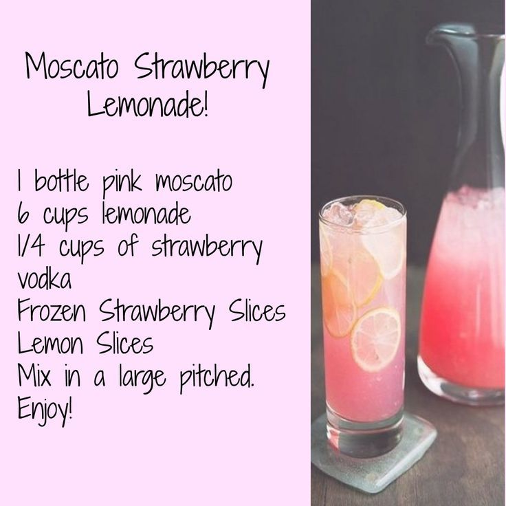 moscato strawberry lemonade:strawberry moscato lemonade