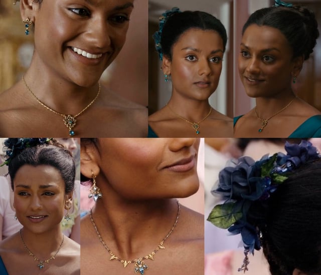 bridgerton jewelry sharma:sharma's exquisite bridgerton jewels