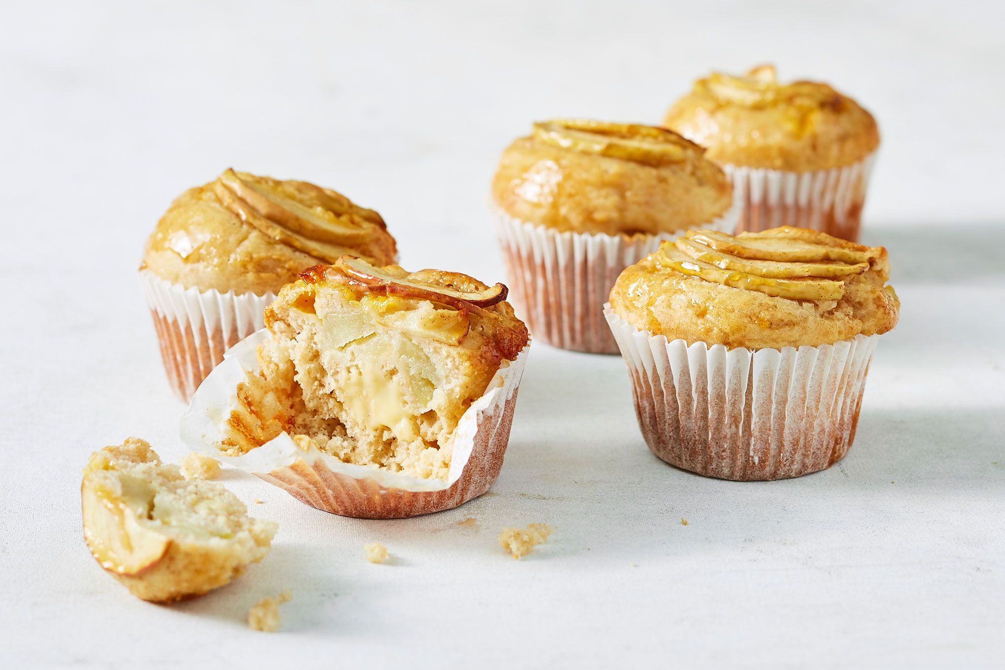 custard cupcakes：custard muffins