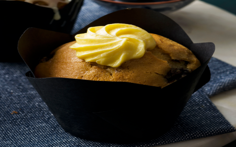 custard cupcakes：custard muffins