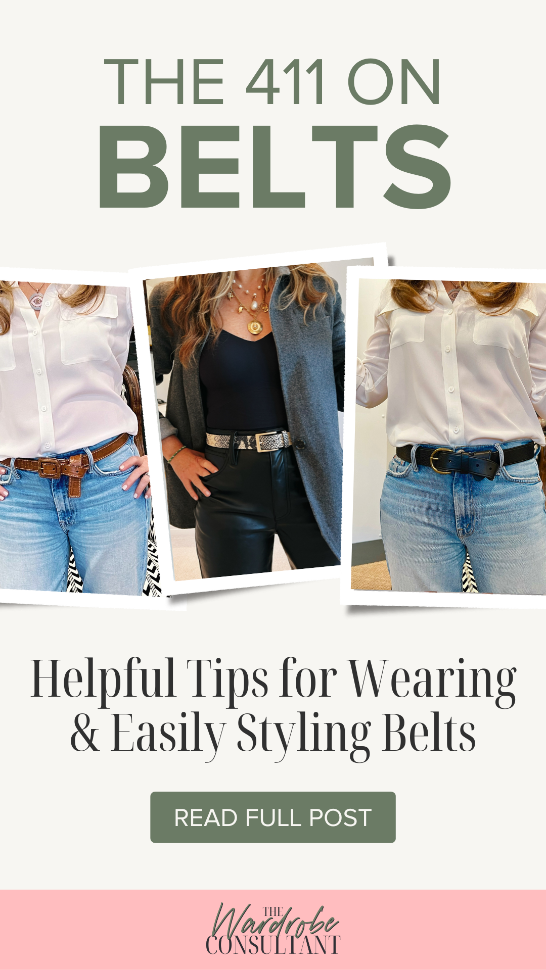how to wear a belt with jeans for ladies：tips for pairing belts with women's jeans