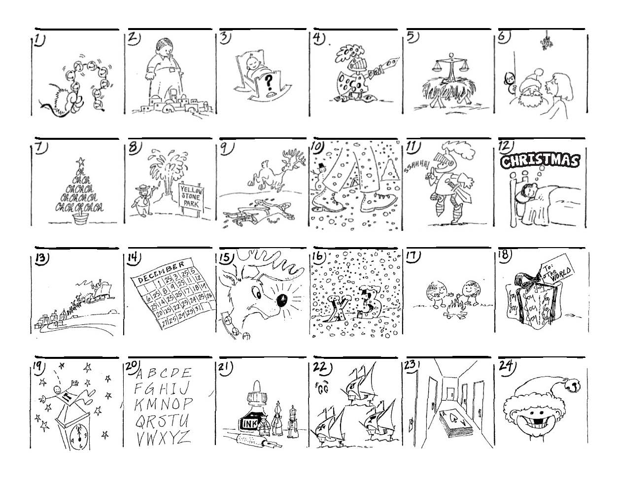 christmas song puzzle:festive song riddle