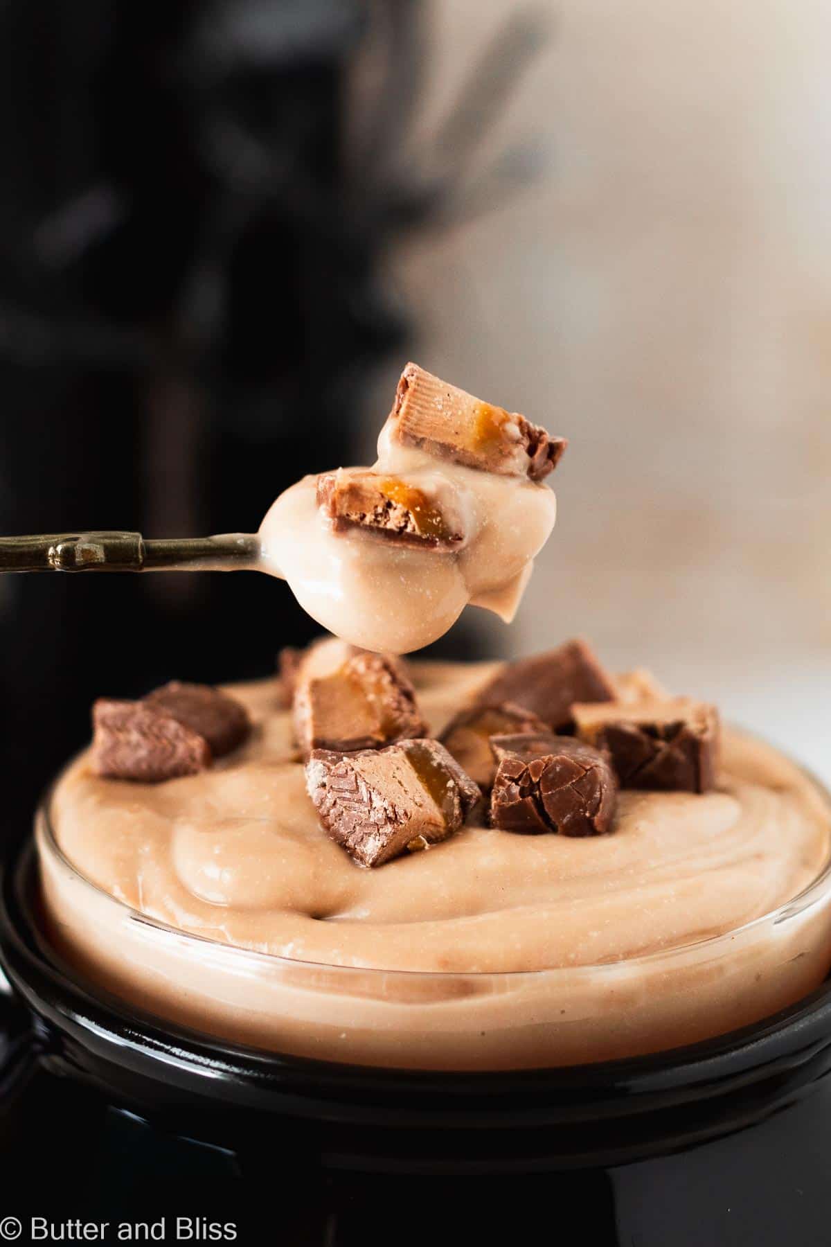 milky way pudding：creamy galaxy pudding