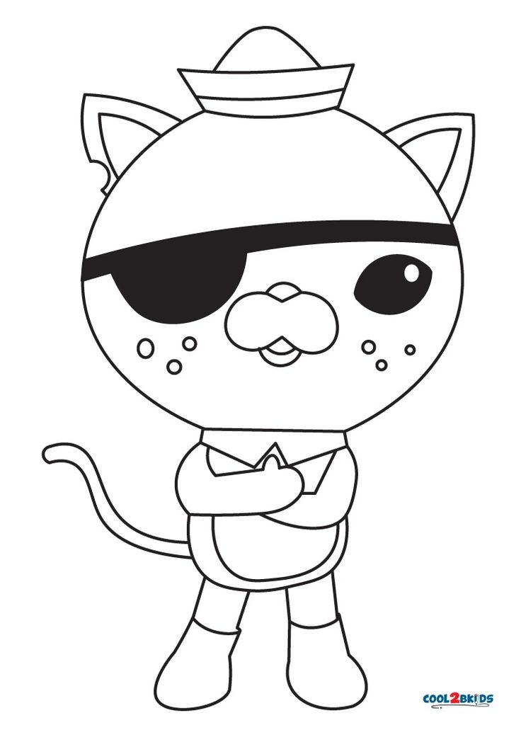 octonauts coloring pages free