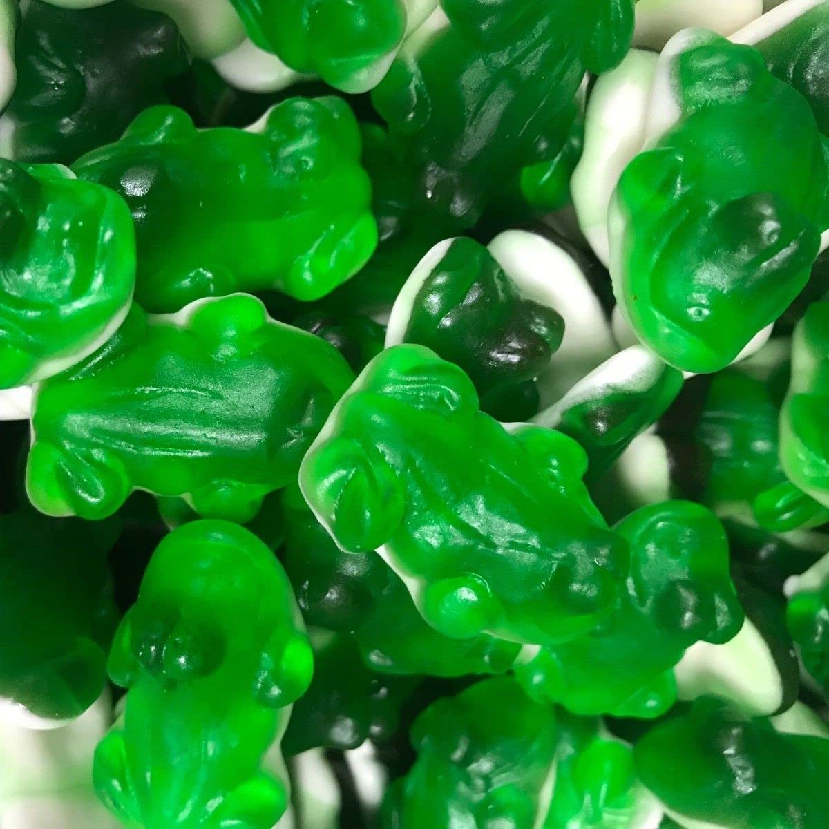 green frogs lollies:green frog candies