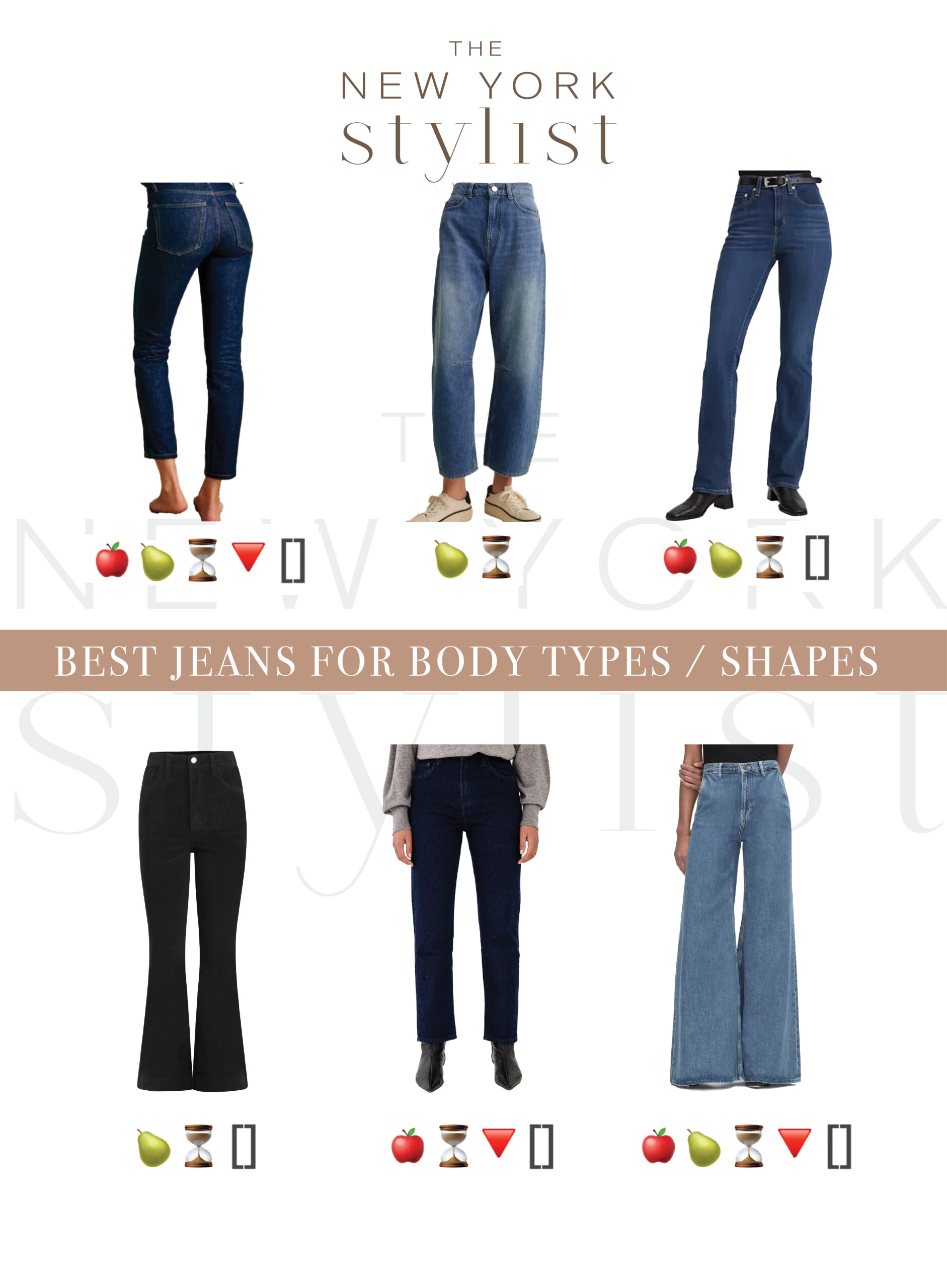 best jeans for my body type：perfect fit jeans for my figure