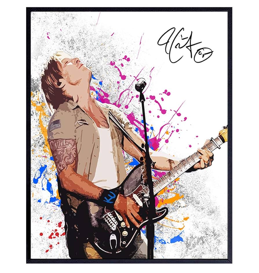 Get Your Keith Urban Poster Today: Cool Designs and Great Deals!