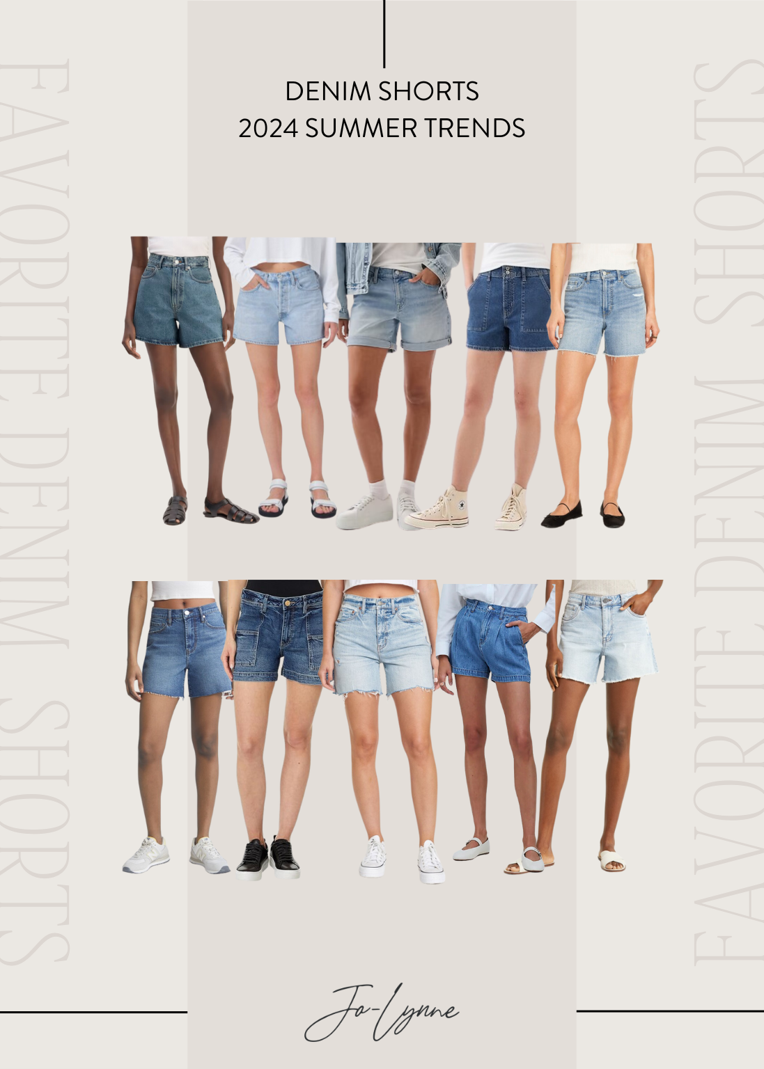 Denim Short Styles for Every Body type 2024 edition!